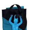 Parachute Toy Hand Throwing Parachute Outdoor Children Paratrooper Toy Improves Manipulative Ability Blue