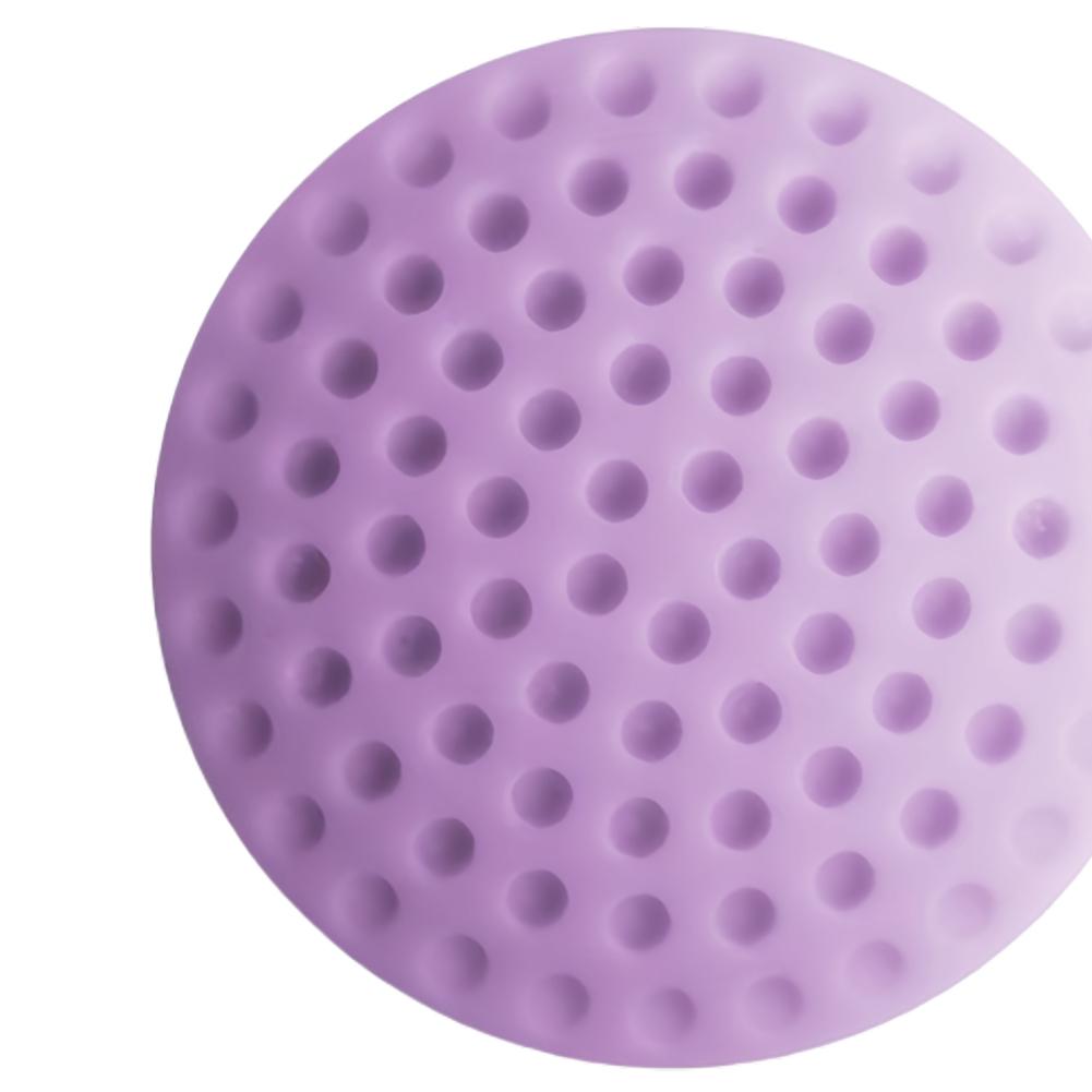 Rubber Door Stopper Self Adhesive Door Handle Bumper Mute Sticker (Purple)