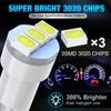 10Pcs T5 Led Bulbs W3W W1.2W Led Canbus Car Interior Lights Dashboard Gauge Warning Indicator Wedge Auto Instrument Cluster Lamp 12V