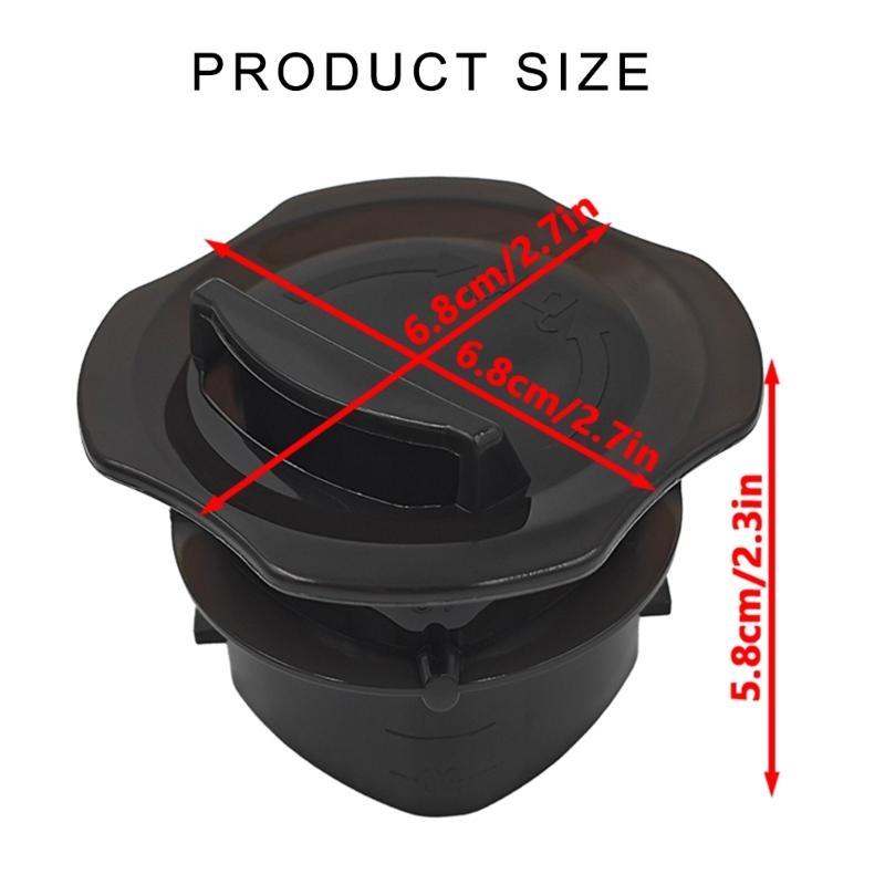Multifuntional Measuring Cup Lid Kitchen Tool Measuring Cup Accessory Blender Locking Cover Kitchen Appliance Parts