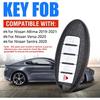 Smart Fernbedienung Keyless Entry Autoschlüsselanhänger Ersatz 433MHz 4A Chip für Nissan Altima Sentra Versa KR5TXN4 S180144803 5 Tasten
