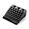 Black 85 Holes Tool Organizers Rack for Drill Bits and Milling Cutters Dispenser Multifunctional Tool Storage Case