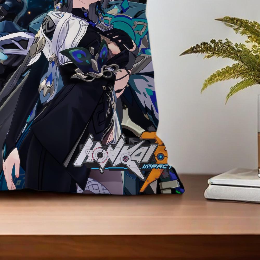Honkai Impact 3Rd Vita Cushion Cover For Bedroom Car Coffee Shop Room And Living Room Sofa Decorative Pillowcover