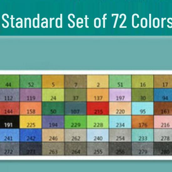 Fakale 2nd Gen Finecolour Anime Markers Set, 160 Oil-Based Professional Student Colors