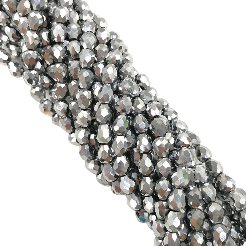 

70 шт. модные разноцветные стеклянные бусины с каплями воды, свободные бусины «сделай сам», для изготовления ожерелий, браслетов Color 33&8*6mm