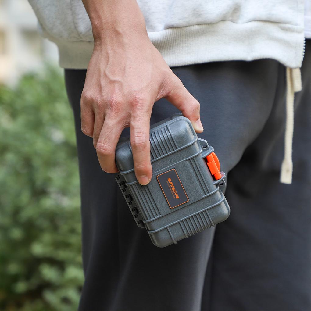 Storage Box For DJI Osmo Action 5 Pro Waterproof Portable Carrying Case For DJI Action 5 Pro/Action 4 3 Sports Camera Accessory