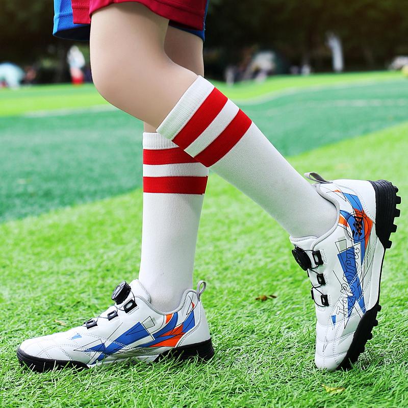 28-39 Children's Football Boots Fast and Convenient Short-nail Rotation with Children's Sports Football Shoes