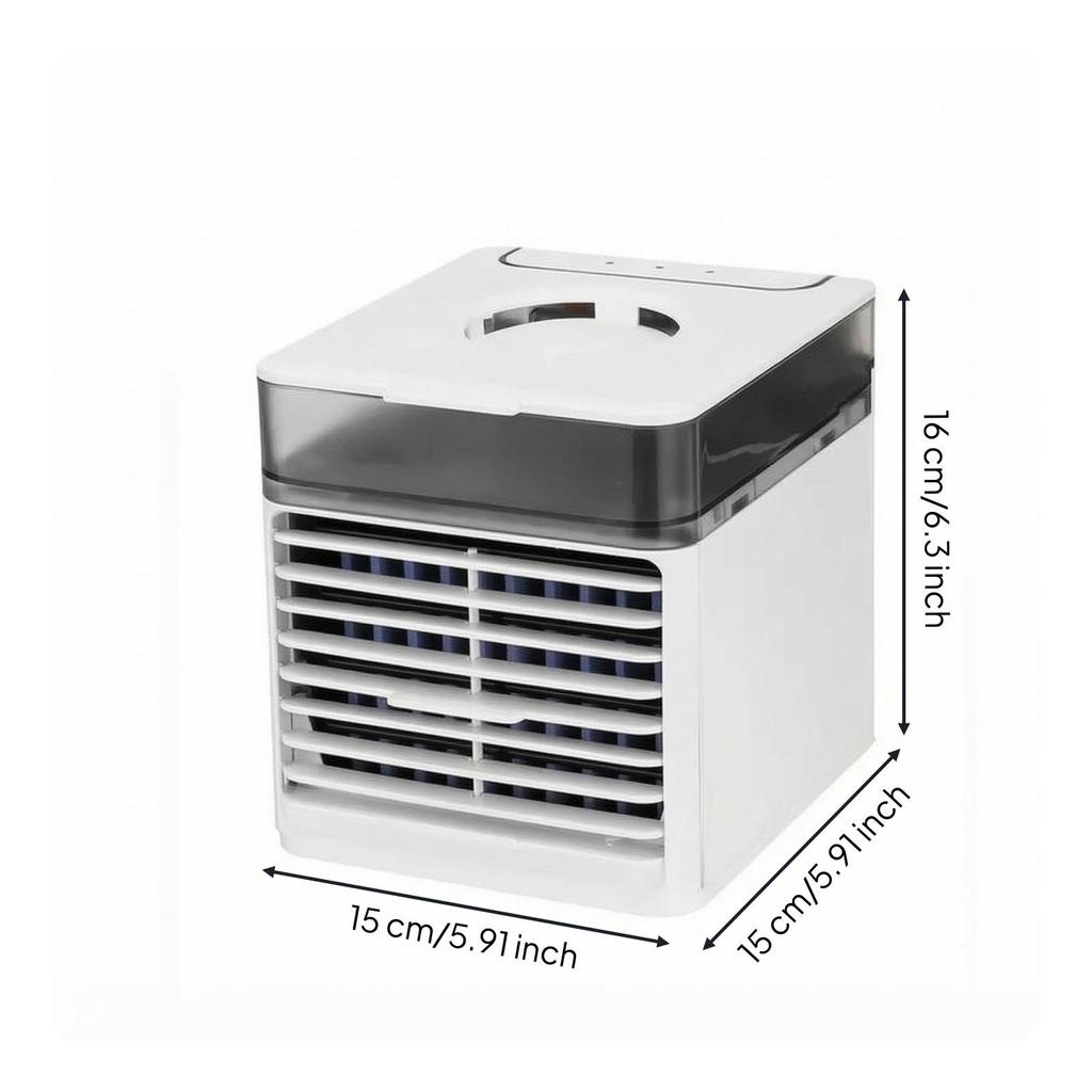 Desktop Air Chiller Portable Mini Compact Spray Cooling Fan for Tabletop, Desk