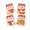 4pcs Laser Chinese New Year Red Pocket Cartoon Good Lucky Red Packets  Lunar New Year Gifts