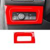 Headlight Switch Control Frame Cover 1PCS For Ford Ranger -2024 Bright Red