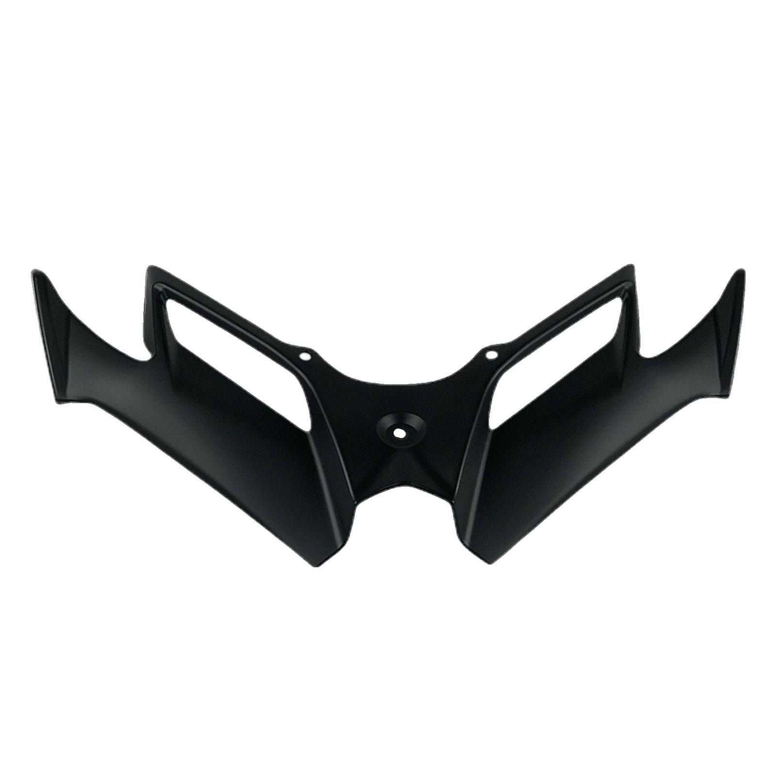 

Комплект аэродинамических крыльев для мотоцикла, спойлер, аксессуары для двигателя для Kawasaki Ninja 300 Ninja 250 NINJA300/250 EX300 чёрный