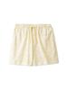 Gelato Pique Floral Print Shorts PWCP242371 YEL Women's