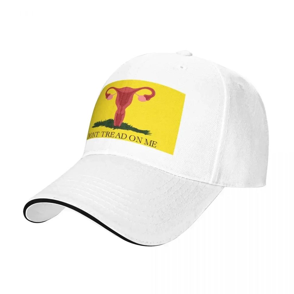 Dont Tread On Me Uterus Edition Flag Baseball Cap Visor Christmas Hat Fashionable WoUnisex Unisexs