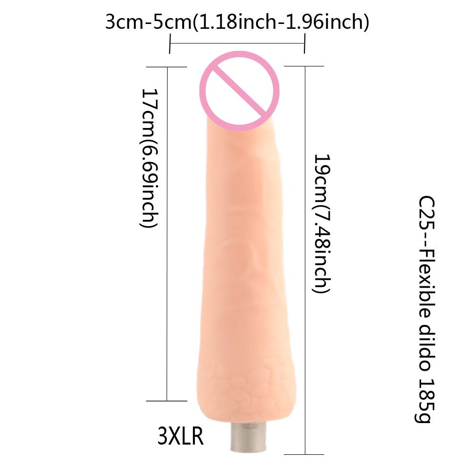 DTSUDU Sex Machine Accessory For Sex Machine, With 3XLR Connector, Toy Suction Cup, Adjustable Length Angle Accessory