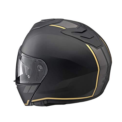 Yamaha Motorcycle Helmet System YJ-21 ZENITH Sun Visor Model Graphic GF-01 Semi-Flat Black XL Size (60-61cm) 90791-2368X