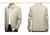Trendy Executive Spring/Autumn Jacket for Middle-Aged Men - Business Casual Lapel Coat 2026