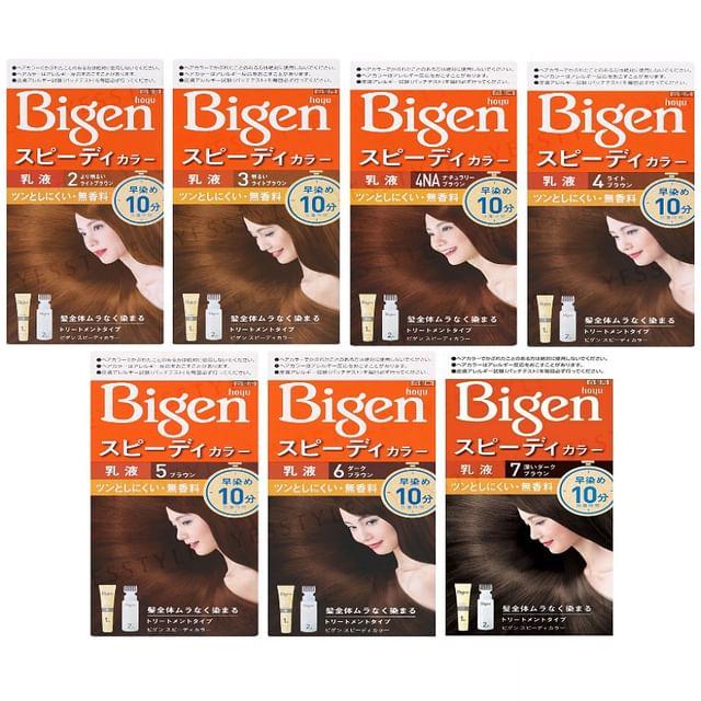 hoyu - Bigen Speedy Color Emulsion 6 Dark Brown
