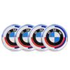 4pcs 56mm 60mm 65mm Car Wheel Center Hub Cap Stickers Styling For BMW M Performance E36 E46 E60 E90 E91 E92 E93 F30 F20 M3