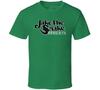 Vintage Wrestling Tee; Retro Snake Graphic Shirt; Green Unisex Top Unisex T-Shirt