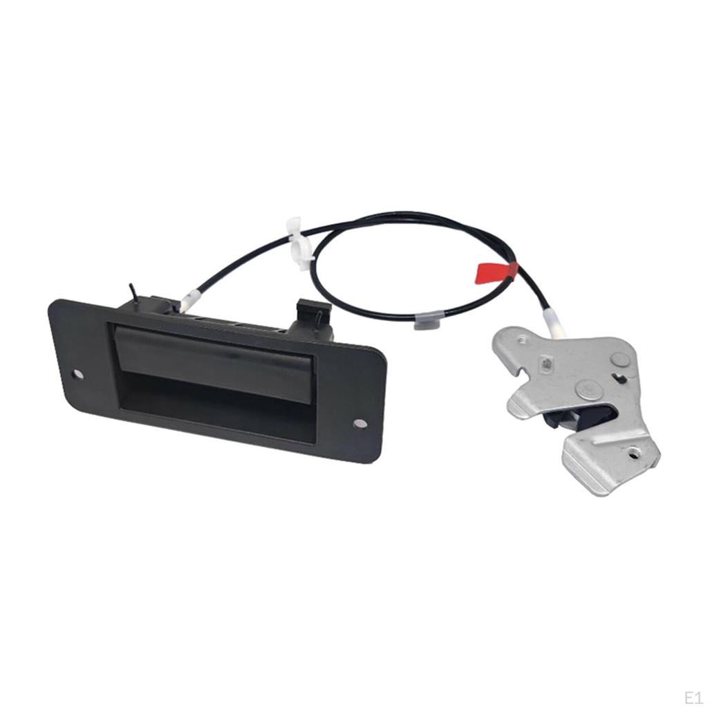 Hinged Rear Door Latch with Handle Fits duty