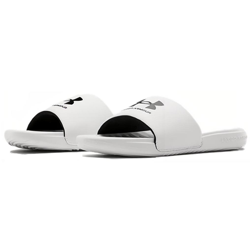 Under Armour Ansa Fixed Slide 'White Black' 3023761-103