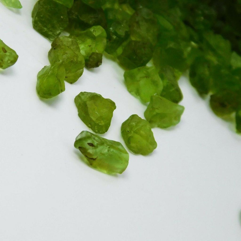 Loose Gemstone 191 Ct Green Peridot Natural Rough Rough lot