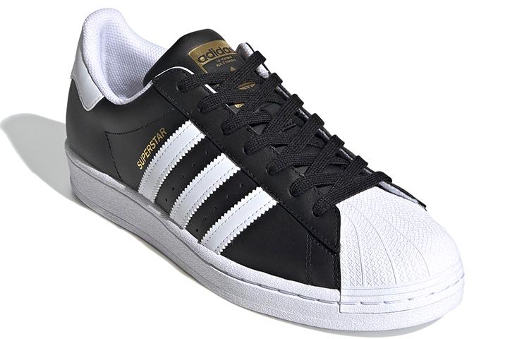 Adidas Originals Superstar Shoes 'Black White Gold' FX2331