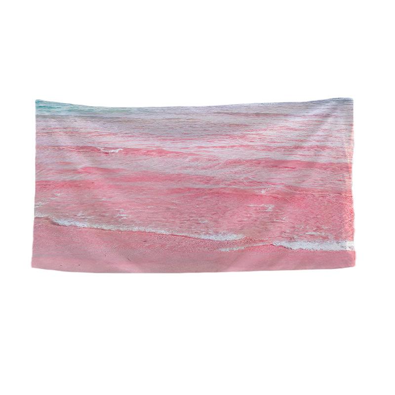 Beach Vacation Sun Protection Beach TowelPortable Floor MatSwimming Quick-drying Towel Women's Printed Bath Towel