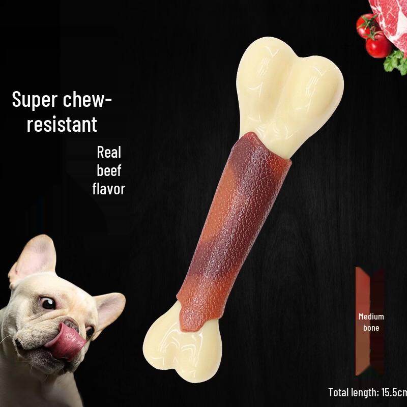 Petlimit Durable Dog Bone Chew Toy