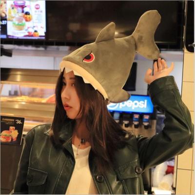 Shark Hat - Douyin Girl Birthday Gift, Creative Chicken Leg Plush Toy