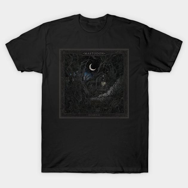 

Men Black Print T-shirt Mastodon - Cold Dark Place Album 2017 No-Cut Transfer Paper Print Cotton Tshirt 4XL чорний