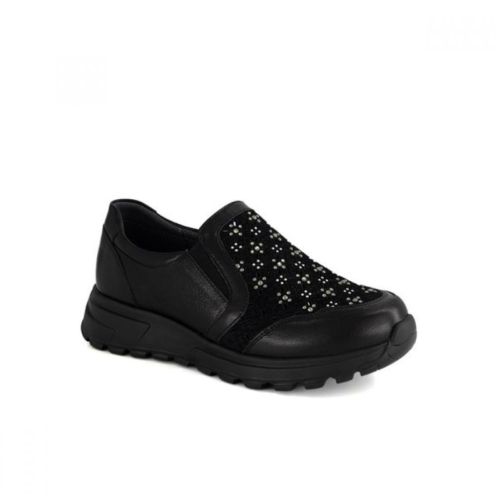 Vainer Women Punching Lightweight Slip On Black 171a0v1ba 225