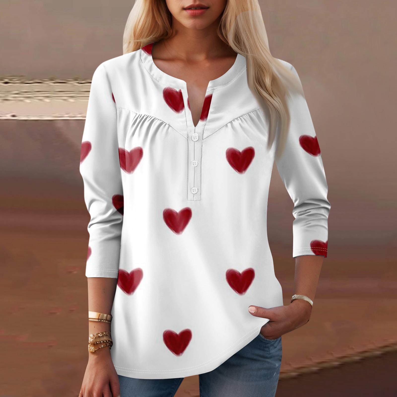 

Женская мода повседневный топ с длинным рукавом и круглым вырезом с цветочным принтом S белый