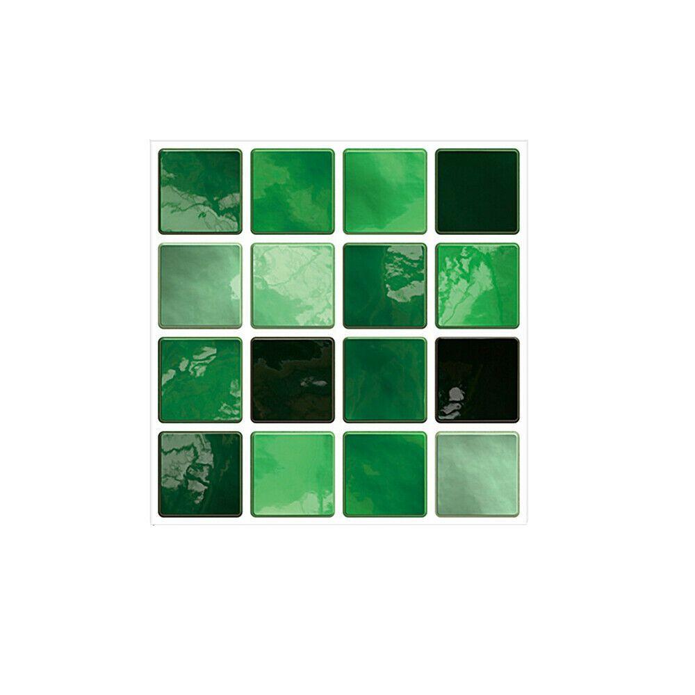 Küche Mode Mosaik Selbstklebende Abnehmbare Fliesen Aufkleber Tapete Wand Aufkleber DIY Home Decor