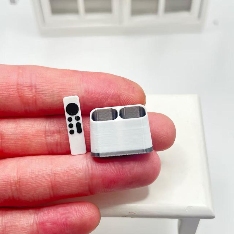 1 Set 1 12 Scale Miniature Surveillance Camera For Dollhouse Home Decor Realistic Accessory For Scene Display