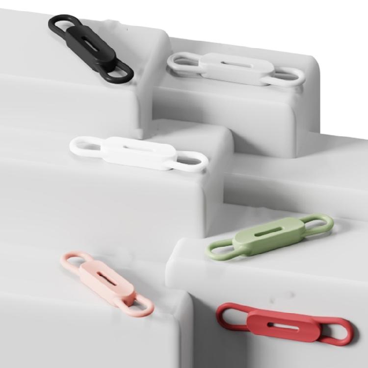 Multifunctional Magnetic Pen Organizers Flexible Silicone Construction Secure Desk Mount For Writing Tools