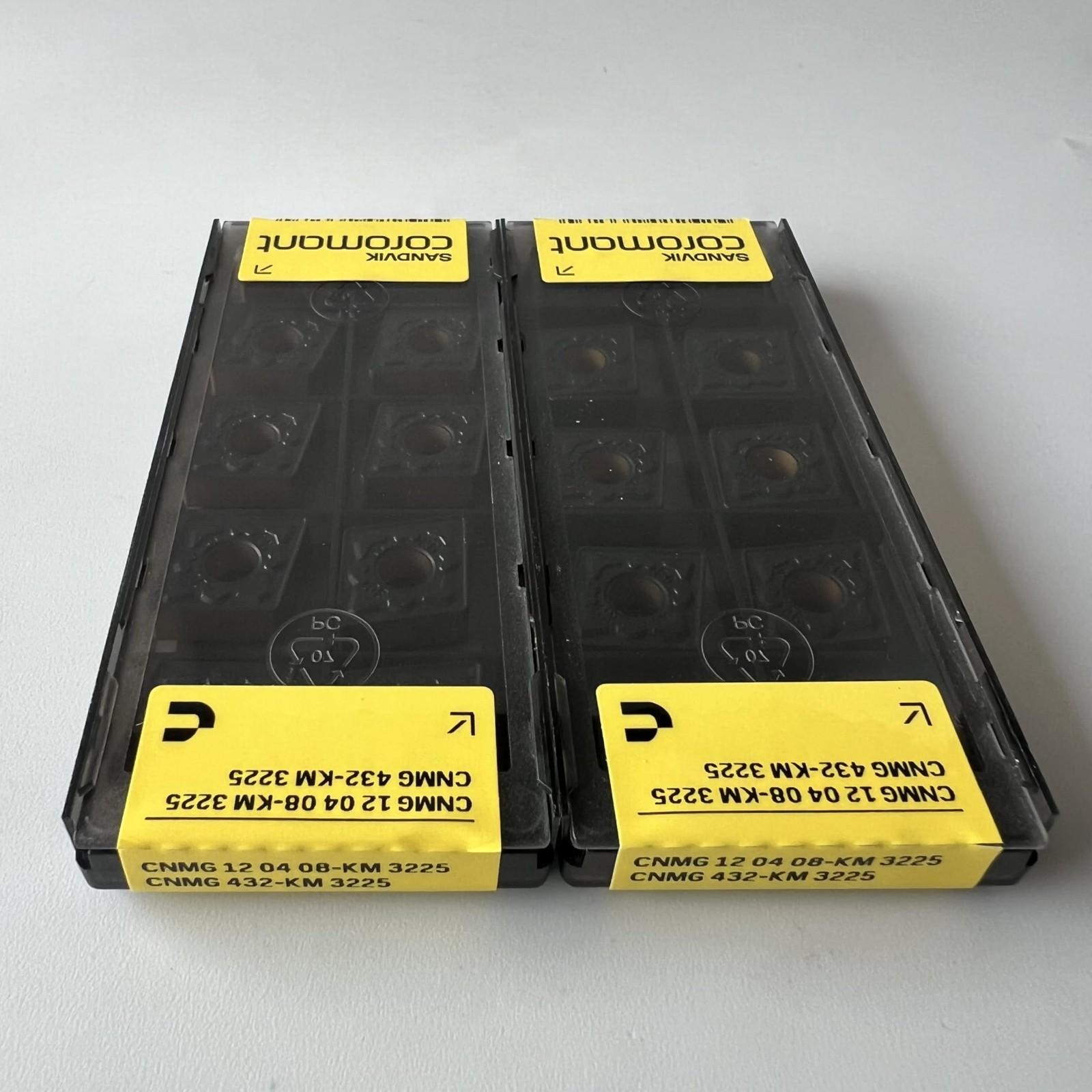 

SANDVIK / CNMG120408-KM 3225 / Original Swedish hard alloy blade 10 Pcs