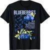 Blueberries Vintage Graphic - Retro Style Blueberry T-Shirt
