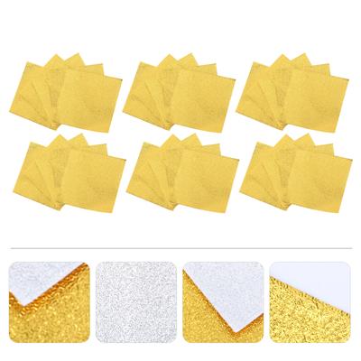 500 Pcs Golden Chocolate Candy Bulk Wrapped Foil Paper for Wrappers Wrapping Decorate Water Bottle Aluminium Gift Packaging