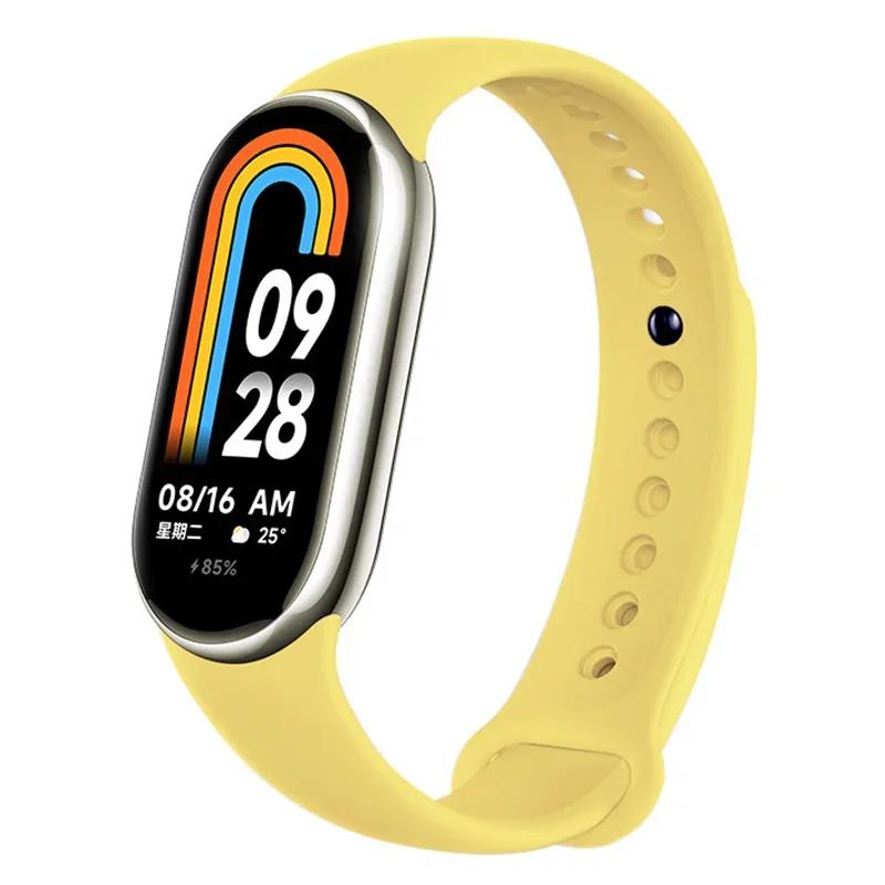 Curea pentru Mi band 8 xiaomi 8 NFC Brățară Sport Curea de înlocuire din silicon Smartwatch Brățară Curea de ceas Xiaomi Mi Band 8 Curea
