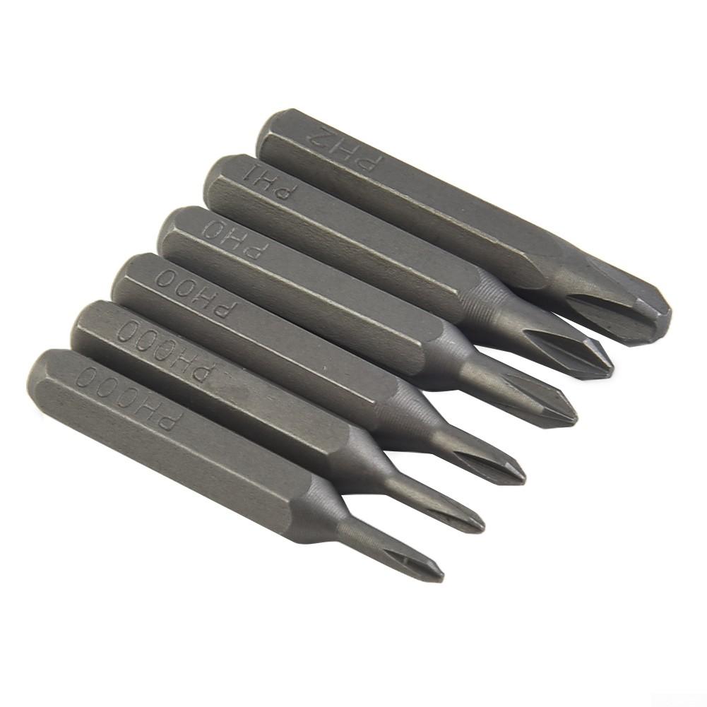 PH0000 PH000 PH00 PH0 PH1 PH2 Precision Instruments Cross Screwdriver Bits