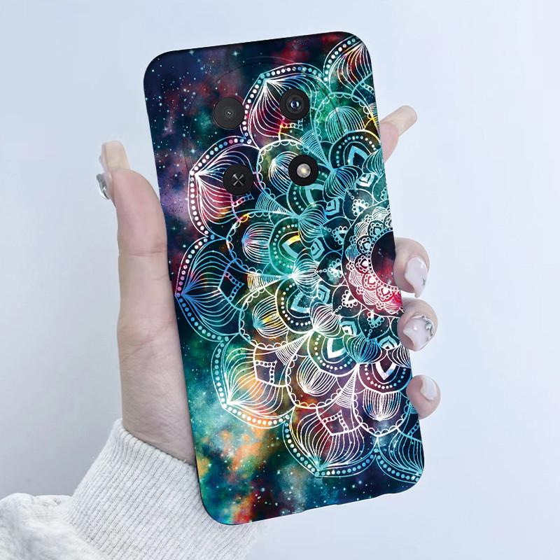 For Huawei Nova 12i Case Flower Girl Design Soft Silicone Phone Case for Huawei Nova12i 12 i 4G CTR-L81 L91 Nova 13i Cover Capa