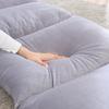 Fuji Boeki Mochi Mochi Fluffy Lounging Cushion, 60cm (W) x 170cm (D), Gray, 28300