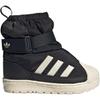 adidas Originals SUPERSTAR 360 Mid Top Toddler Shoes Black White Infant And Toddler JQ7951