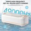 Portable Ultrasonic Cleaner for Jewelry Watch Glasses - High Frequency Vibration USB Charging Travel-Friendly Machine