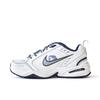 Air Monarch 4 Rutschfest Abriebfest Niedrig geschnitten Klobige Sneaker Unisex Weiß Blau 415445-102 (Team746-)