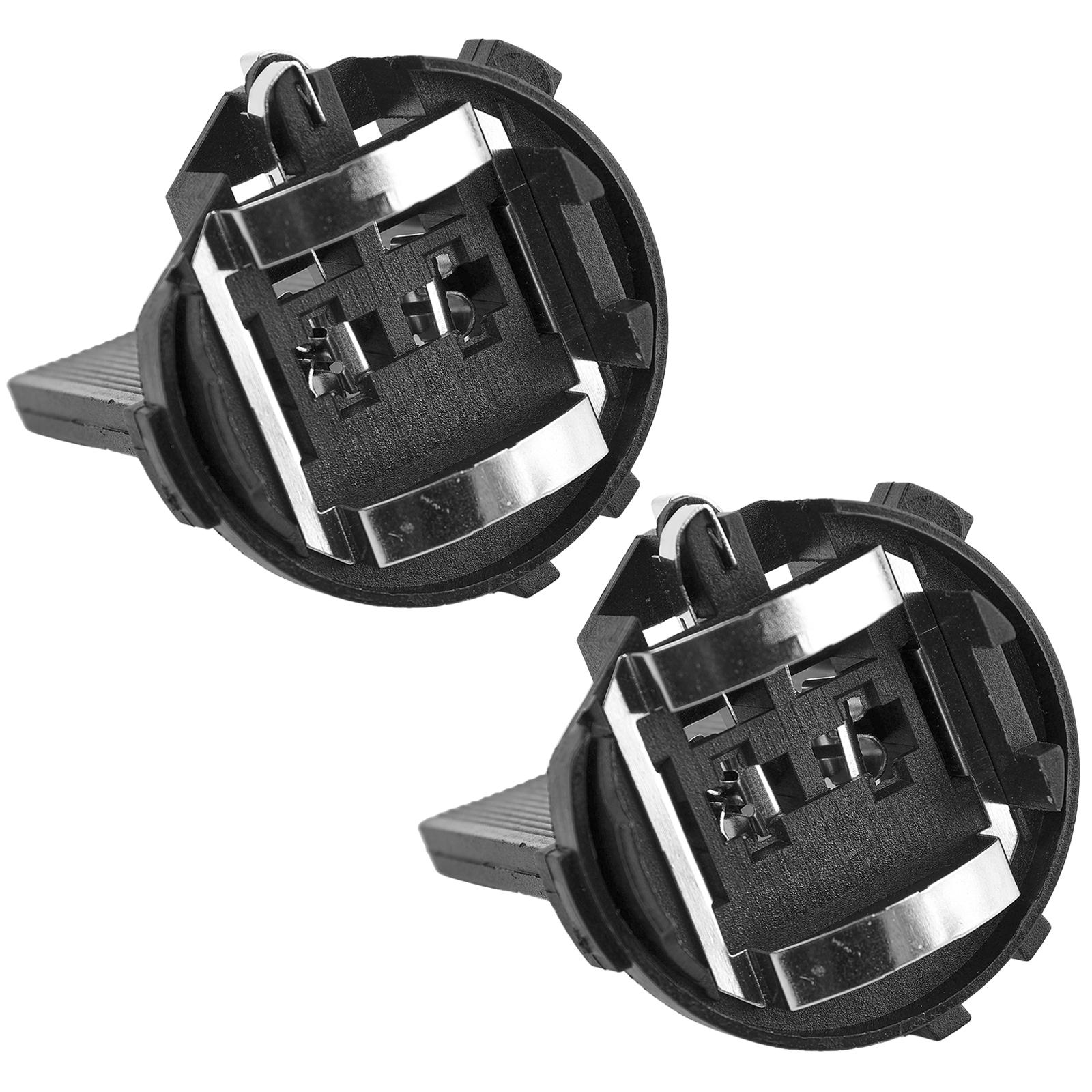 

2 шт., 12 В, H7, галогенная лампа, кронштейн, держатель адаптера для лампы ближнего света для VW Golf 7 MK7 Tiguan Touran Sharan Scirocco 5K0941109 серебряный/чёрный