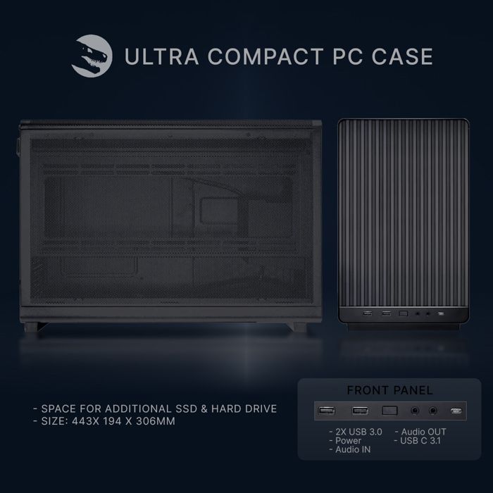 Sedatech Mini-PC Gamer Pro Micro ATX • AMD Ryzen 9 9900X • RTX5090 • 32GB DDR5 • SSD M.2 de 2TB • Windows 11