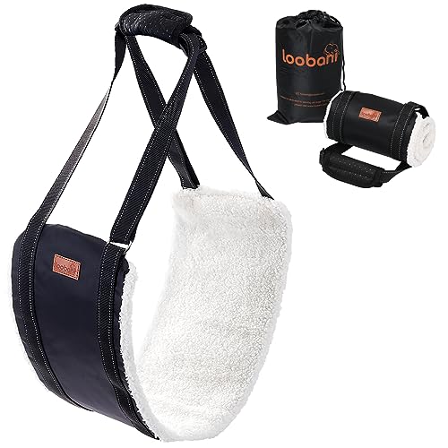 

Loobani Dog Walking Assistance Harness, Body Support, for Senior Dogs, Care, Injuries, Surgery, Recovery, and Illnesses, Hand Washable, Breathable, An