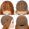 FREEDOM Synthetic Lace Front Wigs For Women 30 inch Long Body Wavy Ombre Blonde Highlight Ginger Lace Wigs Cosplay Wigs